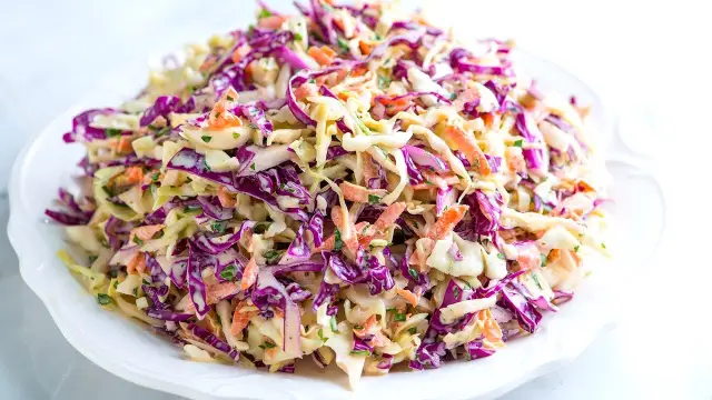 Alkaline Cabbage Coleslaw