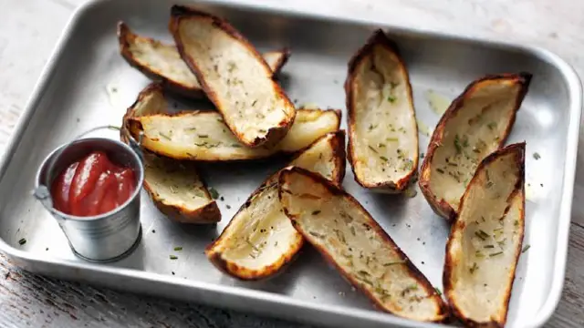 Alkaline Crispy Potato Skins