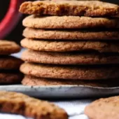 Alkaline Gingersnap Cookies