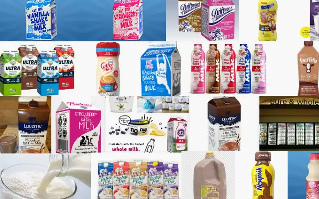 Alkaline Flavored Zero Fat Milk