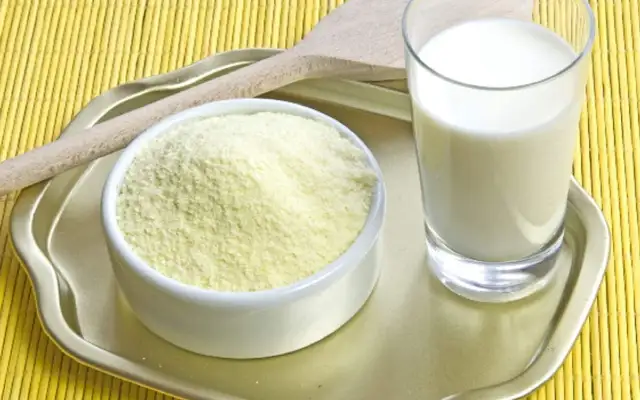 Alkaline Low Fat Milk From Powder