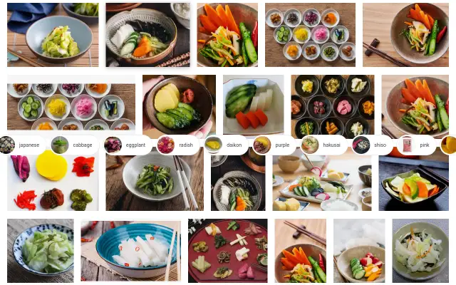 Alkaline Pickled Vegetables