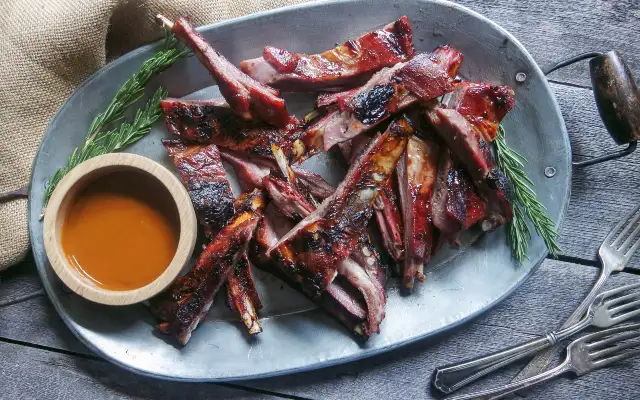 Grilled Lamb Ribs
