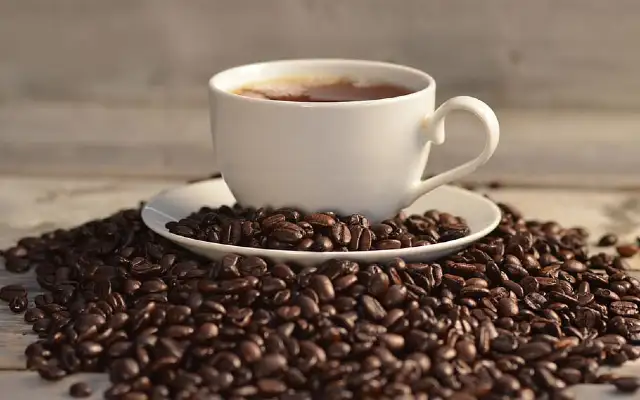 Alkaline Coffee with Beans